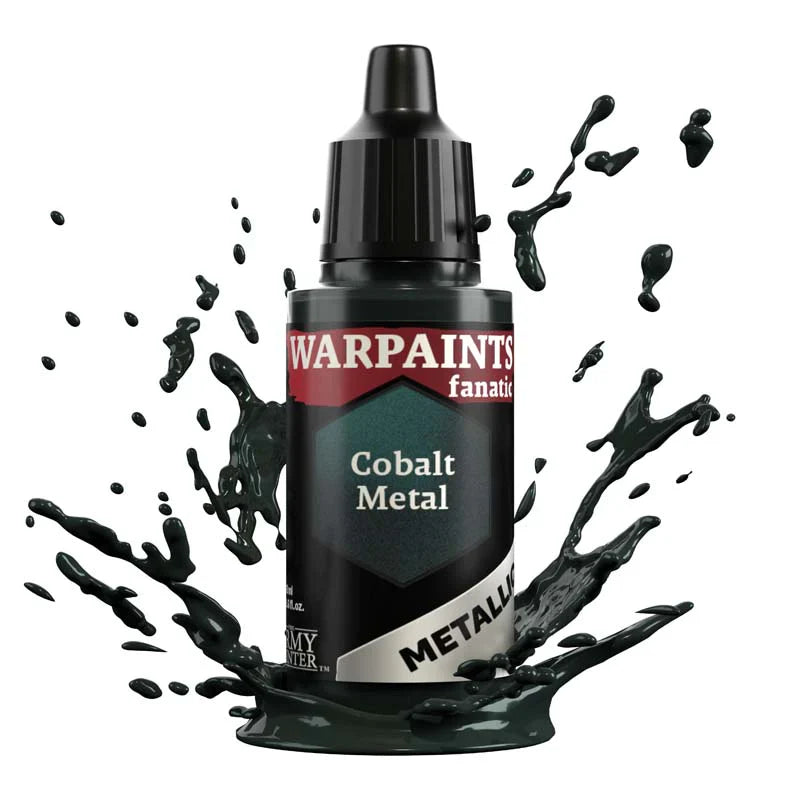 Army Painter Warpaints Fanatic Metallic: Cobalt Metal 18ml