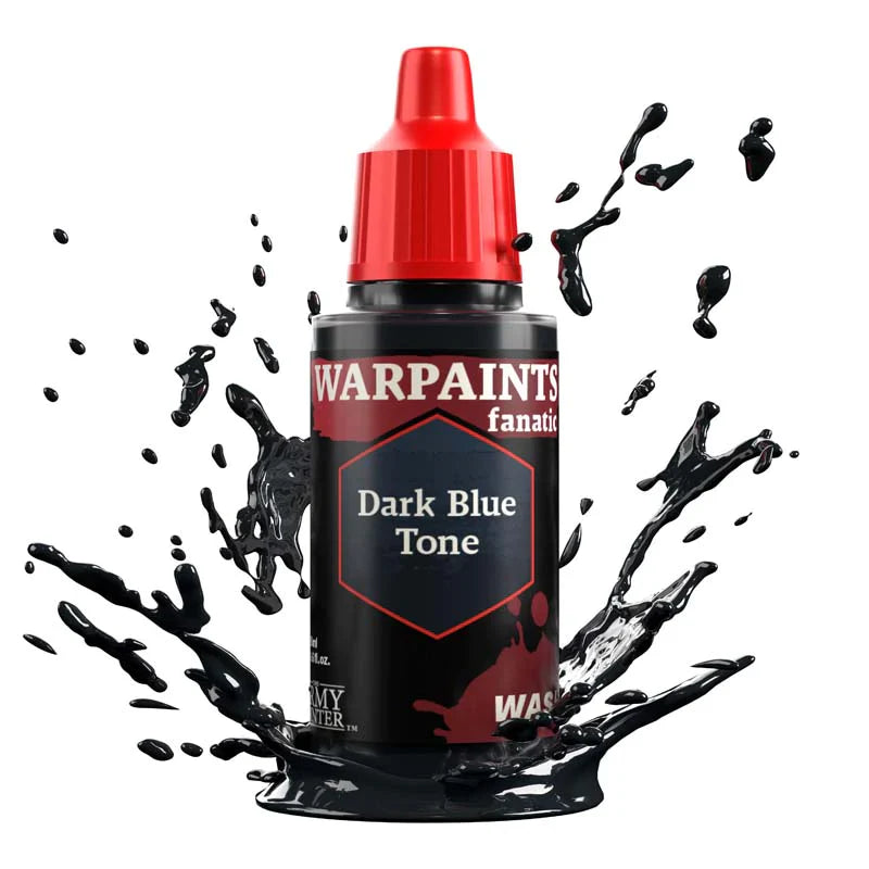 Army Painter Warpaints Fanatic Wash: Dark Blue Tone 18ml