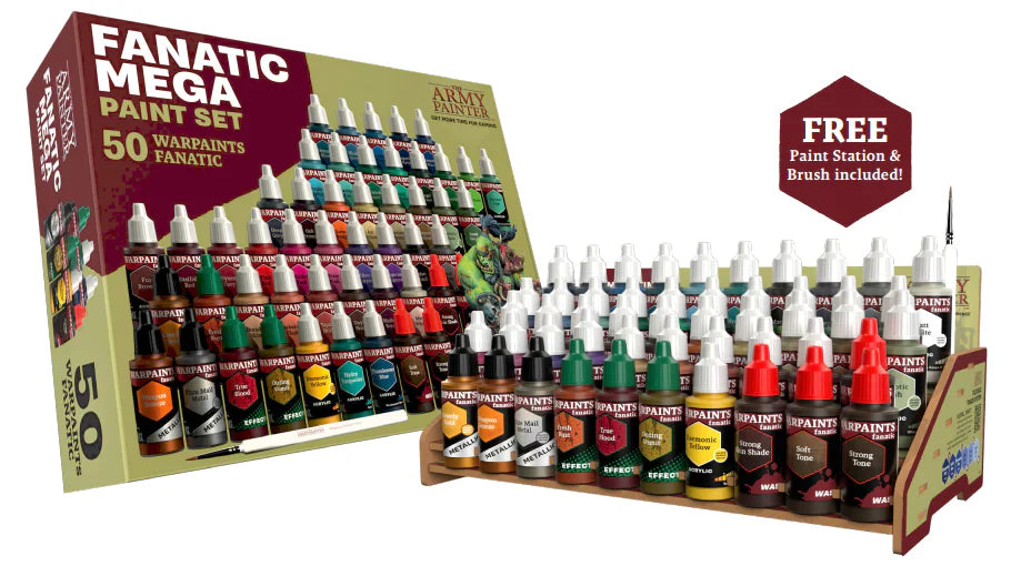 Army Painter Warpaints Fanatic Mega Paint Set