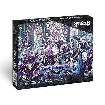 Vallejo Squidmar Dark Future Paint Set (x12)