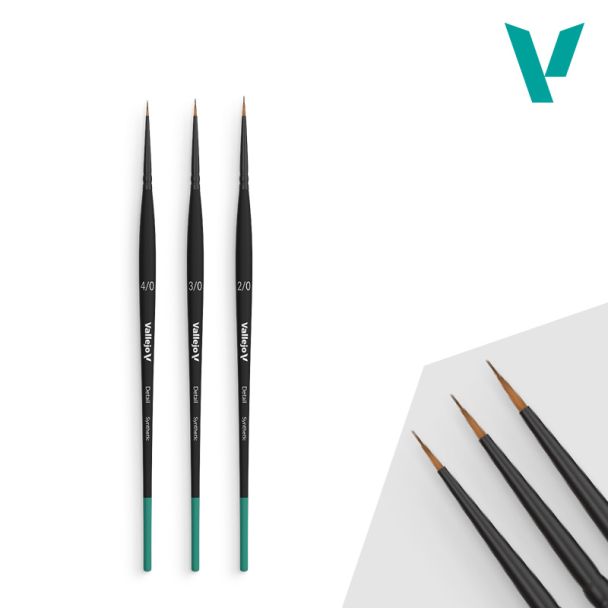 Vallejo AV Detail - Definition Set (sizes 4/0, 3/0 & 2/0)