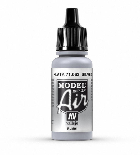 Vallejo Model Air - Silver (Metallic)
