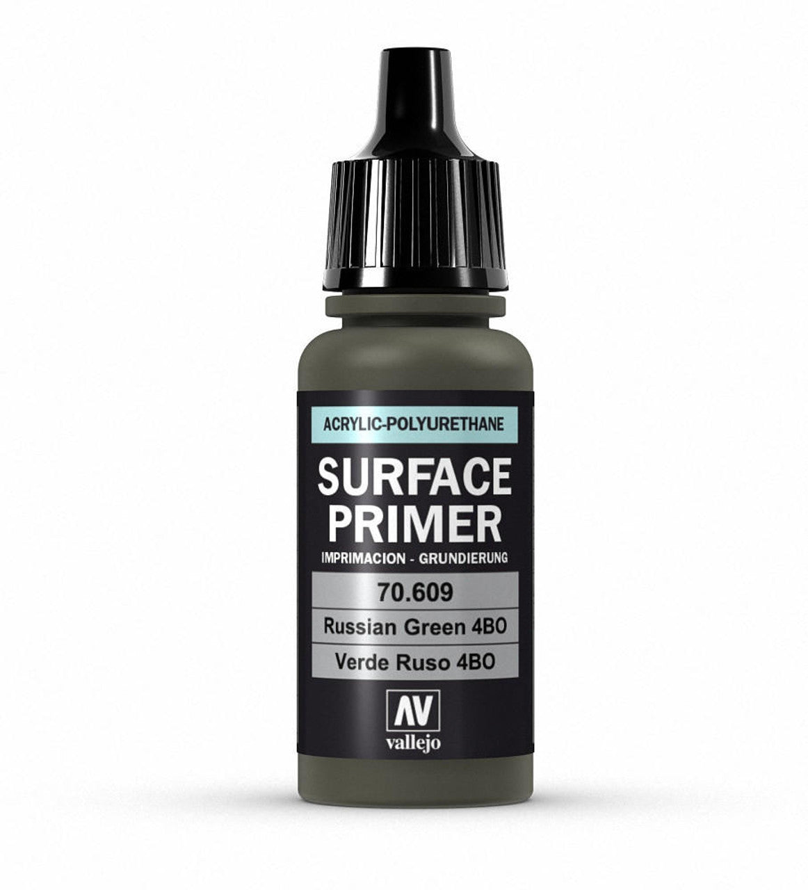 Vallejo Polyurethane - Primer Russian Green 17ml