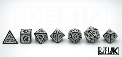 Carved Dice - White