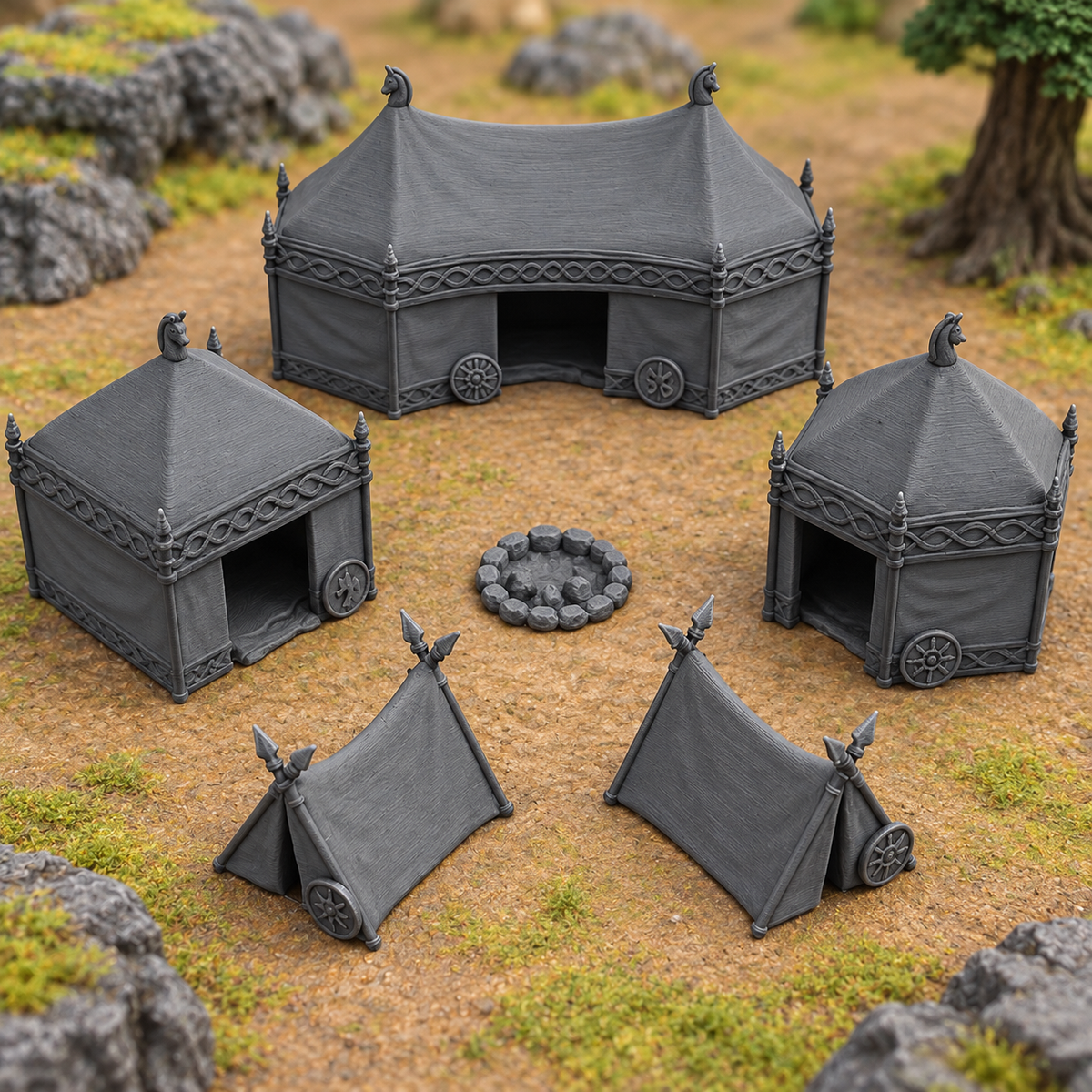 War Camp - 3D Printed Terrain for Epic Adventures